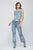 Hidden Fitted Denim Vest