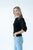 Six Fifty Ribbed Patterned Sleeve Tee