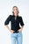Six Fifty Ribbed Patterned Sleeve Tee