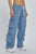 Hidden Denim Baggy Cargo Pant