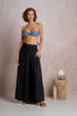 Elan Smocked Maxi Skirt