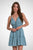 Elan Maxi Strap Mini Dress