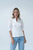 Six Fifty Ribbed Patterned Sleeve Tee