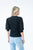 Six Fifty Ribbed Patterned Sleeve Tee