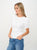 Six Fifty Ribbed Ruched Sleeve Top