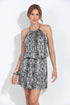 Veronica M Front Tie Dress- Elsa
