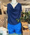 BOBI Draped Cowl Neck Top