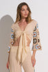 Elan Front Tie Top