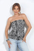 Veronica M Stretch Tube Top- Elsa