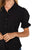 Liverpool Snap Front Puff Sleeve Shirt