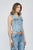 Hidden Fitted Denim Vest