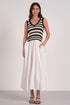 Elan Midi Woven Knit Dress