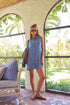Elan Sleeveless Denim Dress