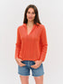 Six Fifty Crochet Knit Hoodie