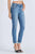 Hidden Skinny Jeans w/ Raw Slit