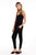 Veronica M Drop-Waist Jumpsuit in Black 